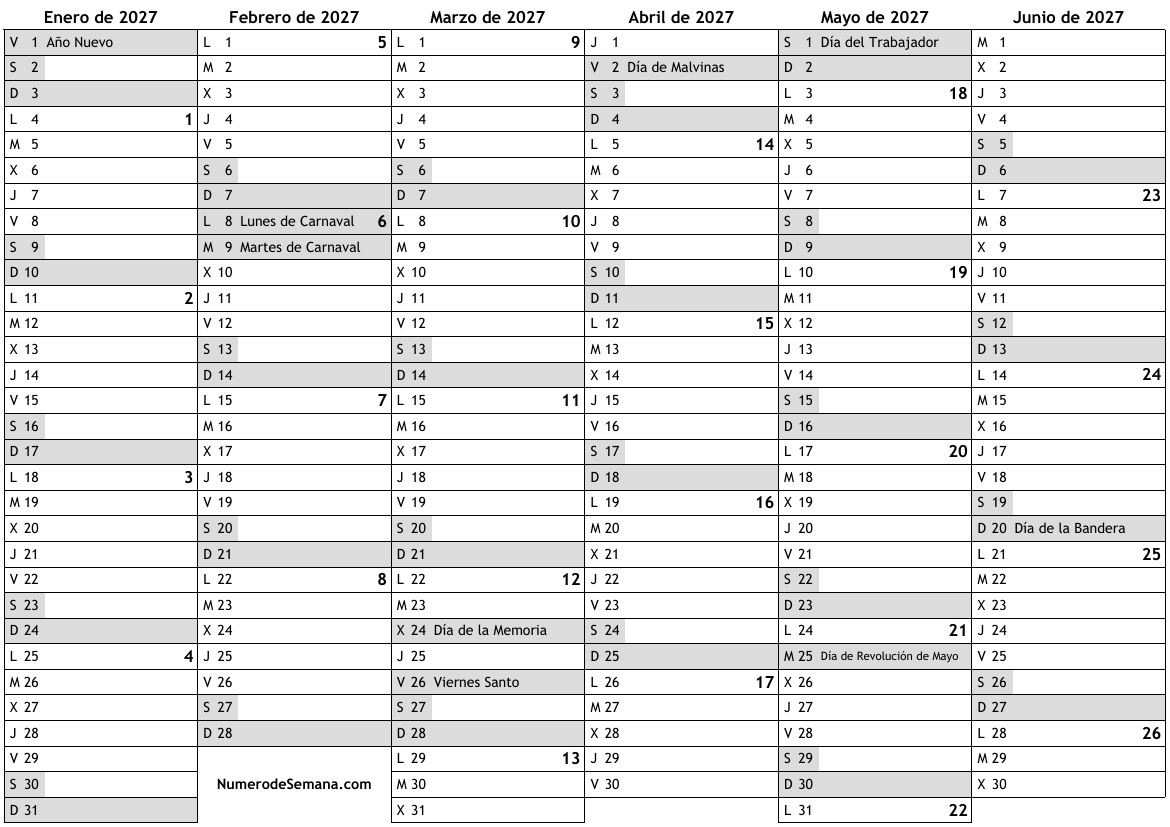 calendario-para-2027-con-d-as-festivos-e-n-meros-de-semana-almanaques